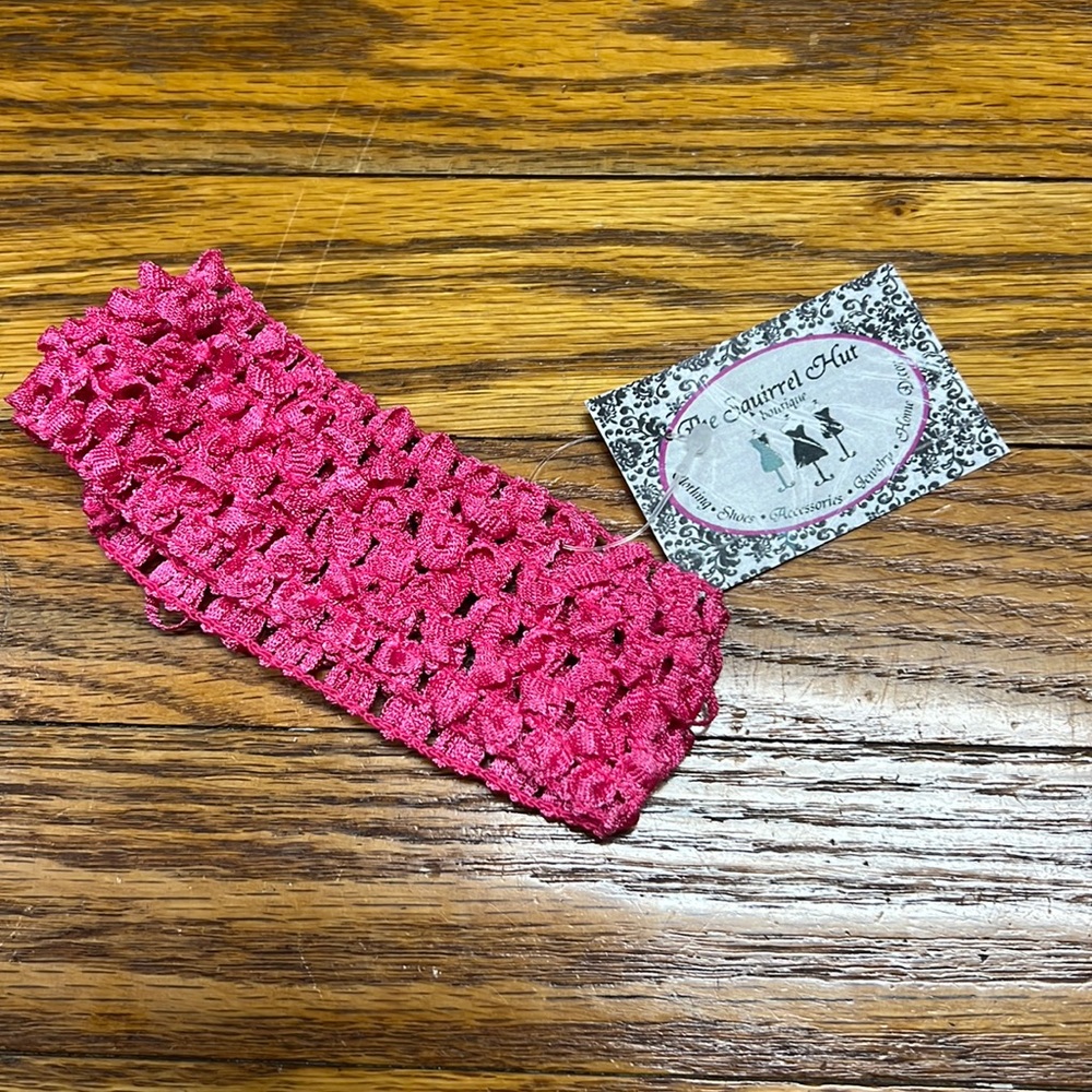 🦄$1 add on🦄 pink stretch headband